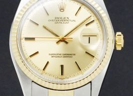 Rolex Datejust 1601 (1973) - Gold dial 36 mm Gold/Steel case