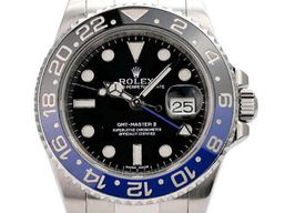 Rolex GMT-Master II 116710BLNR (2013) - Zwart wijzerplaat 40mm Staal