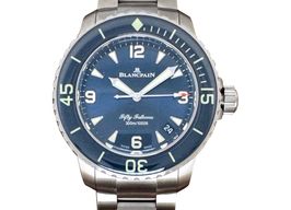 Blancpain Fifty Fathoms 5010-12B40-98S (2025) - Blue dial 42 mm Titanium case