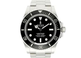 Rolex Submariner No Date 124060 (2025) - Zwart wijzerplaat 41mm Staal