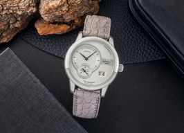 Glashütte Original PanoMaticDate 1-90-01-02-02-04 (2008) - Silver dial 40 mm Steel case