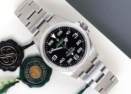 Rolex Air-King 126900 (2023) - Zwart wijzerplaat 40mm Staal