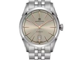 Hamilton Spirit of Liberty H42415102 (2025) - Beige wijzerplaat 42mm Staal