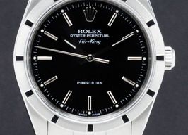 Rolex Air-King 14010 (2004) - Black dial 34 mm Steel case