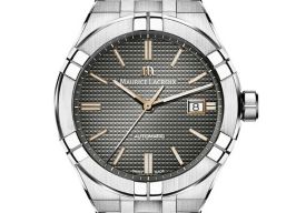 Maurice Lacroix Aikon AI6008-SS002-331-2 (2023) - Grijs wijzerplaat 42mm Staal