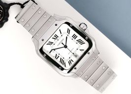 Cartier Santos WSSA0018 (2022) - Silver dial 40 mm Steel case
