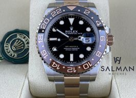 Rolex GMT-Master II 126711CHNR (2024) - Zwart wijzerplaat 40mm Goud/Staal