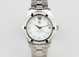 TAG Heuer Aquaracer Lady WAF1313 (2012) - White dial 27 mm Steel case