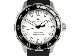 IWC Aquatimer Automatic 2000 IW356811 (2012) - White dial 44 mm Steel case