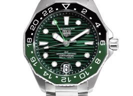 TAG Heuer Aquaracer 300M WBP5115.BA0013 (2025) - Groen wijzerplaat 42mm Staal