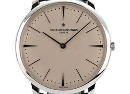 Vacheron Constantin Patrimony 81180/000G-9117 (2005) - Silver dial 40 mm White Gold case