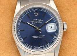 Rolex Datejust 36 16234 (1989) - Blauw wijzerplaat 36mm Staal