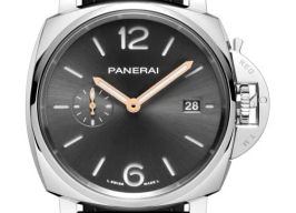Panerai Luminor Due PAM01250 (2026) - Grijs wijzerplaat 42mm Staal
