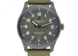 Breitling Aviator 8 M173152A1L1X1 (2020) - Groen wijzerplaat 41mm Staal