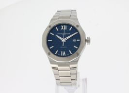 Baume & Mercier Riviera M0A10620 (2025) - Blauw wijzerplaat 42mm Staal