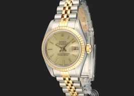 Rolex Lady-Datejust 69173 (1987) - Champagne dial 26 mm Gold/Steel case