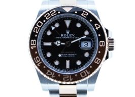 Rolex GMT-Master II 126711CHNR (2024) - Black dial 40 mm Gold/Steel case