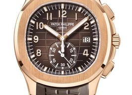 Patek Philippe Aquanaut 5968R-001 (2024) - Brown dial 42 mm Rose Gold case