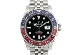 Rolex GMT-Master II 126710BLRO (2018) - Zwart wijzerplaat 40mm Staal