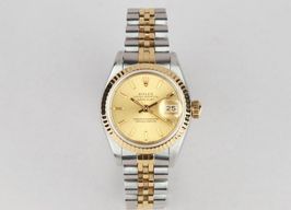 Rolex Lady-Datejust 69173 (1991) - Champagne dial 26 mm Gold/Steel case