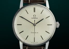 Omega Genève 135.011 (1970) - White dial 34 mm Steel case
