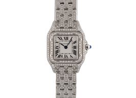 Cartier Panthère WSPN0006 (Unknown (random serial)) - White dial 30 mm Steel case