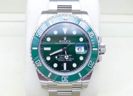Rolex Submariner Date 116610LV (2013) - Green dial 40 mm Steel case