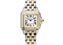 Cartier Panthère W2PN0013 (2025) - Zilver wijzerplaat 30mm Goud/Staal