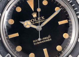 Rolex Submariner No Date 5513 (1966) - Zwart wijzerplaat 40mm Staal