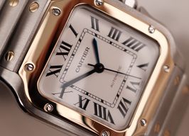 Cartier Santos W2SA0007 (2015) - Wit wijzerplaat 35mm Staal