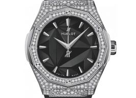 Hublot Classic Fusion 550.NS.1800.RX.1604.ORL19 (2024) - Zwart wijzerplaat 40mm Titanium