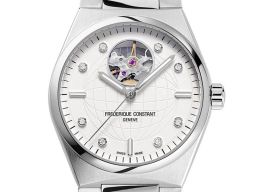 Frederique Constant Ladies Automatic Heart Beat FC-310SD2NH6B (2024) - White dial 34 mm Steel case