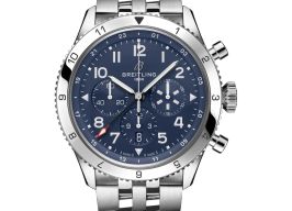 Breitling Aviator 8 AB04451A1C1A1 (2022) - Blue dial 46 mm Steel case