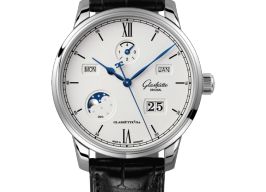Glashütte Original Senator Excellence 1-36-02-01-02-61 (2026) - Zilver wijzerplaat 42mm Staal