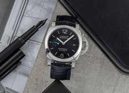 Panerai Luminor 1950 PAM01372 (Unknown (random serial)) - Black dial 40 mm Steel case