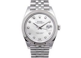 Rolex Datejust 41 126334 (2018) - Pearl dial 41 mm Steel case