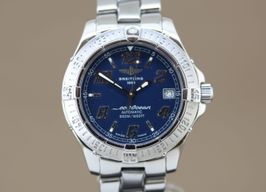 Breitling Colt Automatic A17350 (2000) - Blauw wijzerplaat 38mm Staal