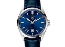 TAG Heuer Carrera WBN2112.FC6504 (2023) - Blauw wijzerplaat 39mm Staal