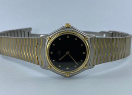 Ebel Classic - (Unknown (random serial)) - Black dial 34 mm Gold/Steel case