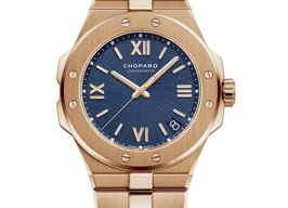 Chopard Alpine Eagle 295363-5001 (2024) - Blue dial 41 mm Rose Gold case