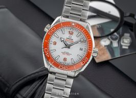 Omega Seamaster Planet Ocean 215.30.44.21.04.001 (Onbekend (willekeurig serienummer)) - Wit wijzerplaat 44mm Staal