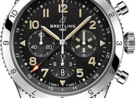 Breitling Aviator 8 AB04453A1B1A1 (2025) - Zwart wijzerplaat 46mm Staal