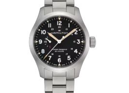 Hamilton Khaki Field H69509130 (2025) - Black dial 40 mm Steel case
