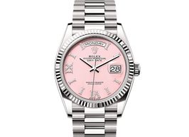 Rolex Day-Date 36 128239 (2025) - Wit wijzerplaat 36mm Witgoud