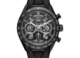 TAG Heuer Carrera CBU2080.FT6272 (2026) - Zwart wijzerplaat 44mm Titanium