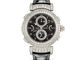 Patek Philippe Grand Complications 6300/400G-001 (2025) - Black dial 49 mm White Gold case