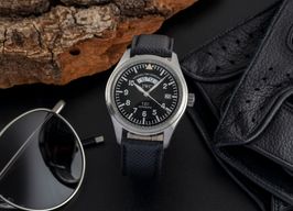 IWC Pilot Spitfire UTC IW325102 (2000) - Black dial 39 mm Steel case