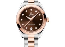 Omega Seamaster Aqua Terra 220.20.30.20.63.001 (2025) - Brown dial 30 mm Gold/Steel case