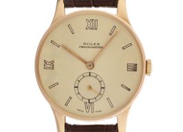 Rolex Precision 2582A (1958) - Champagne wijzerplaat 32mm Roségoud