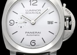 Panerai Luminor 1950 PAM01575 (2021) - Blue dial 44 mm Platinum case